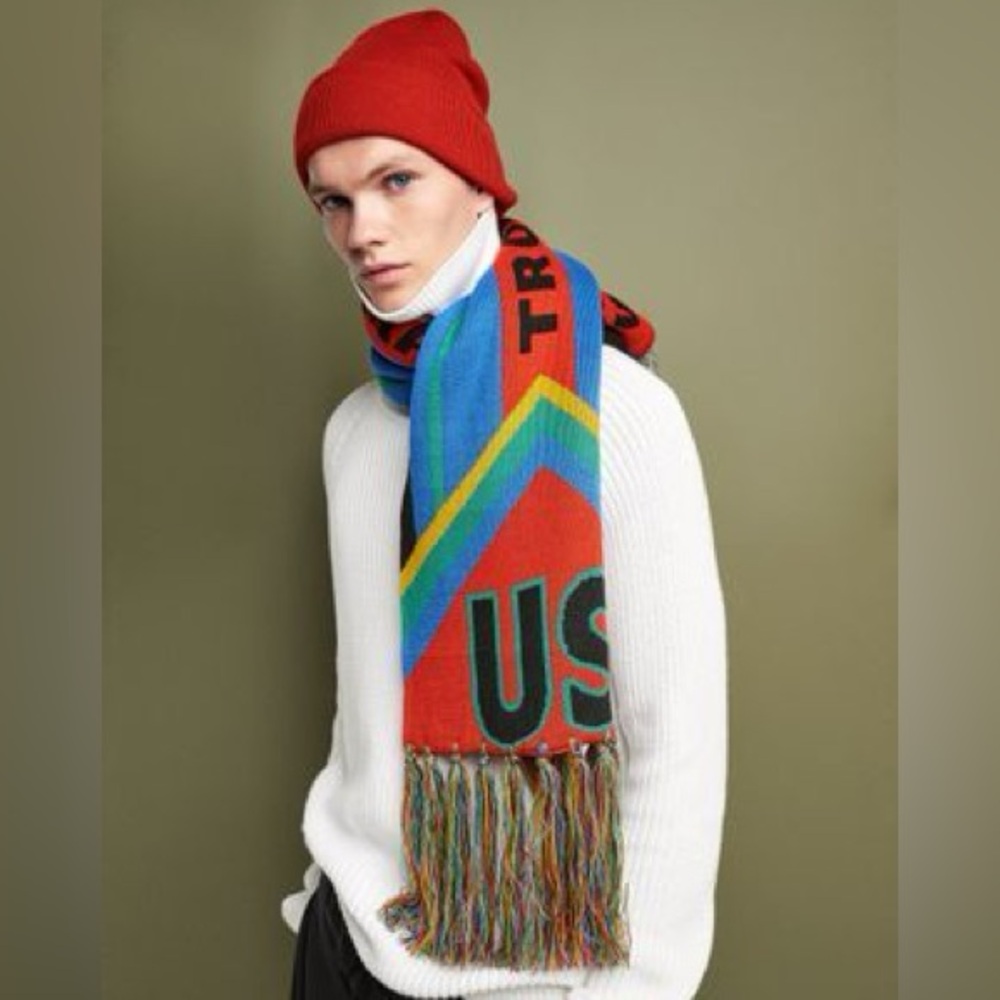 Zara Trouble Makers Fringe Scarf